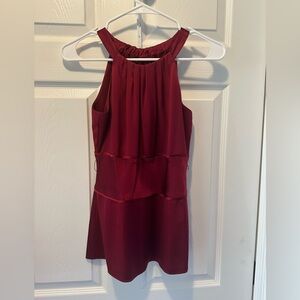 Ann Taylor silk halter top, size 2P